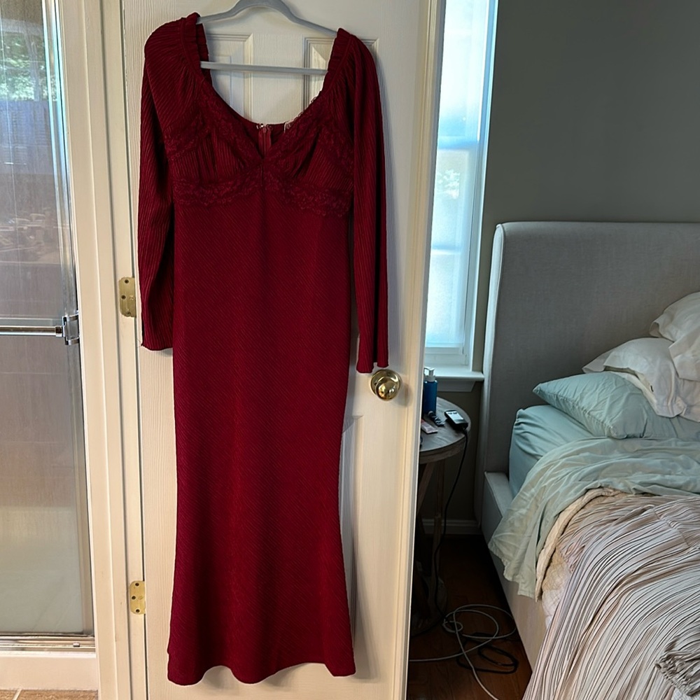Skylar Rose red gown